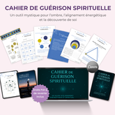 Cahier de Guérison Spirituelle | Journal Éditable de 100+ Pages pour l’Ombre, les Rituels Lunaires, l’Astrologie & la Transformation Intérieure Inclut une Licence de Revente Privée (PLR)