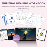 Spiritual Healing Workbook | 100+ Page Editable Journal for Shadow Work, Moon Rituals, Astrological Insights & Inner Transformation Includes Private Label Rights (PLR)