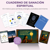 Cuaderno de Sanación Espiritual | Más de 100 Páginas Editables | Diario Espiritual para Shadow Work, Rituales Lunares, Astrología y Transformación Interior Incluye Derechos de Reventa Privados (PLR)