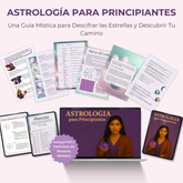 Astrología para Principiantes: Una Guía Espiritual | Guía Editable de 65 Páginas + Ejercicios de Diario + Tarjetas Didácticas | Incluye Derechos de Reventa Privados (PLR)