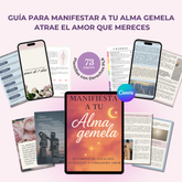 Guía para Manifestar a tu Alma Gemela | Una guía imprimible y editable de 73 páginas para atraer el amor que mereces — Incluye derechos de etiqueta privada