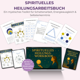 Spirituelles Heilungs-Workbook | 100+ Seiten editierbares Journal für Schattenarbeit, Mondrituale, astrologische Impulse & innere Transformation Inklusive Private Label Rights (PLR)