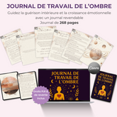 Journal de Travail de l’Ombre – 268 Pages | Modèle Canva Éditable + Exercices Guidés + Droits de Revente Inclus (PLR)